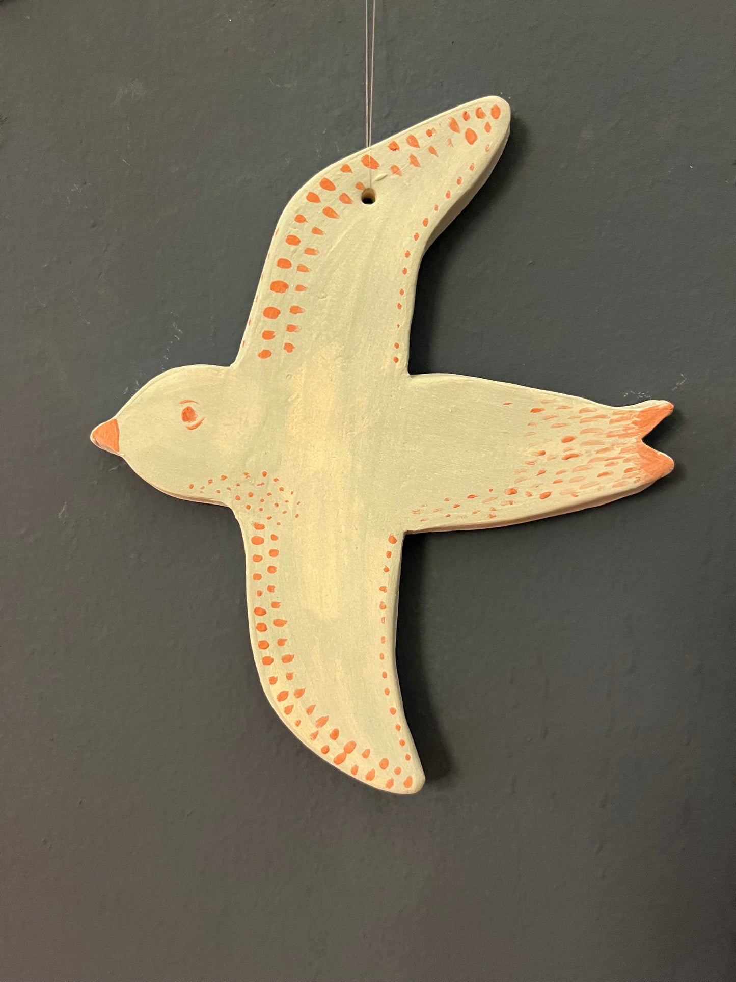 Uccellini in ceramica talismano buon viaggio e felice ritorno