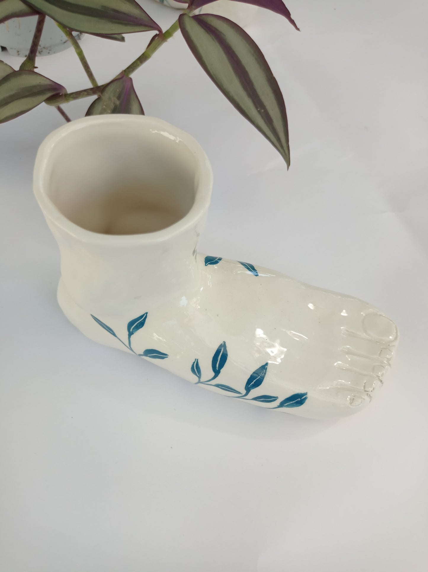 PIANTA DEL PIEDE, vasetto in ceramica