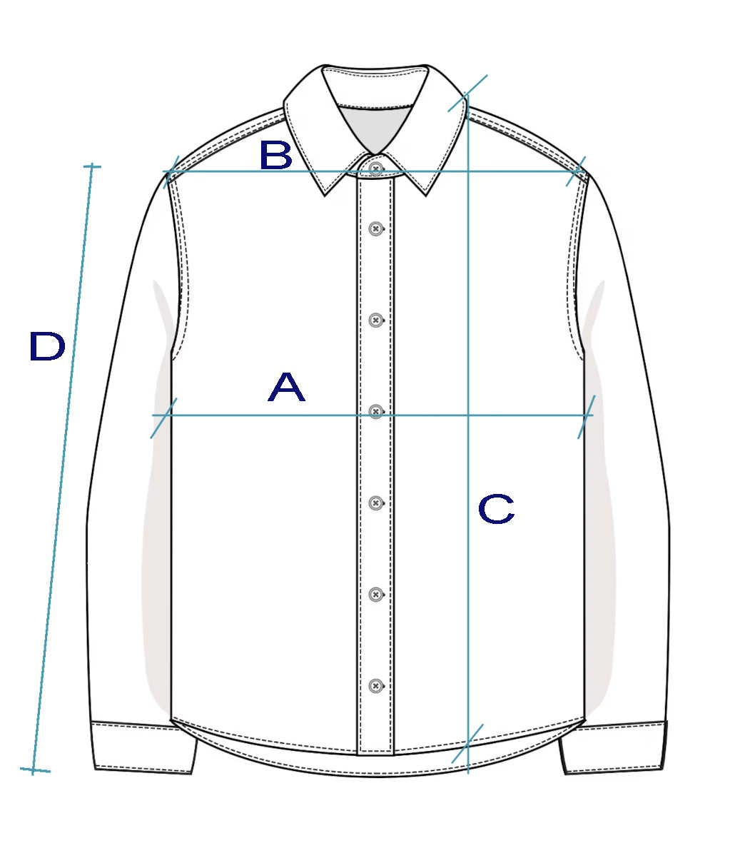 camicia upcycling denim serigrafata