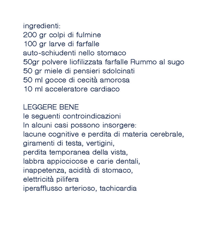 Ampolla pozione d'amore in ceramica modellata e dipinta a mano