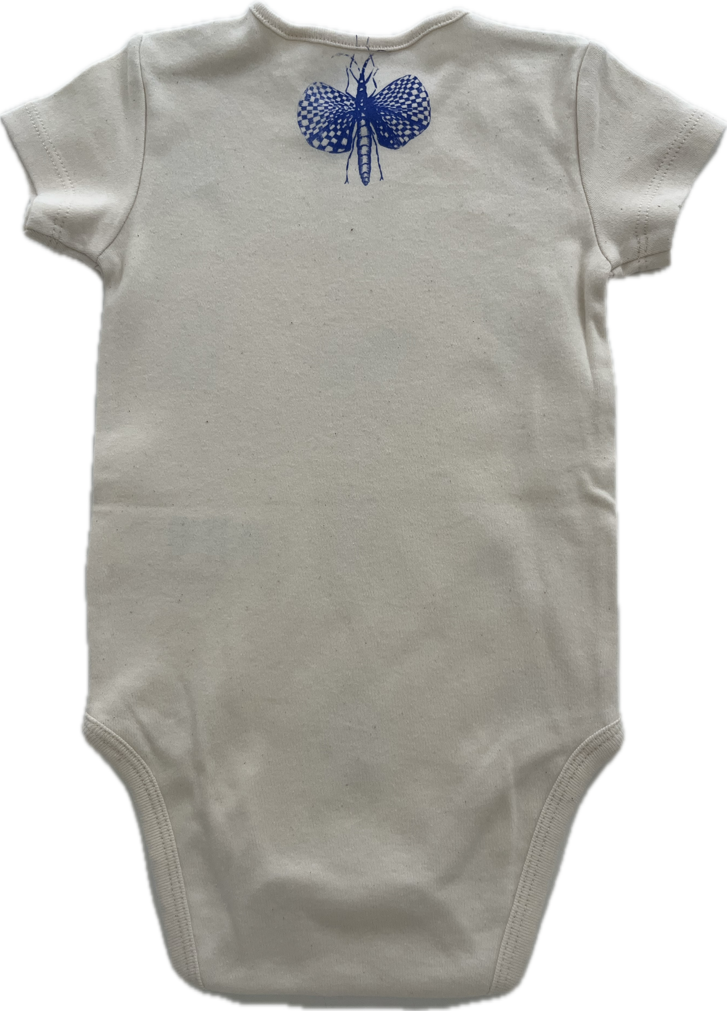 Body bimbo serigrafato con insetti mascherati